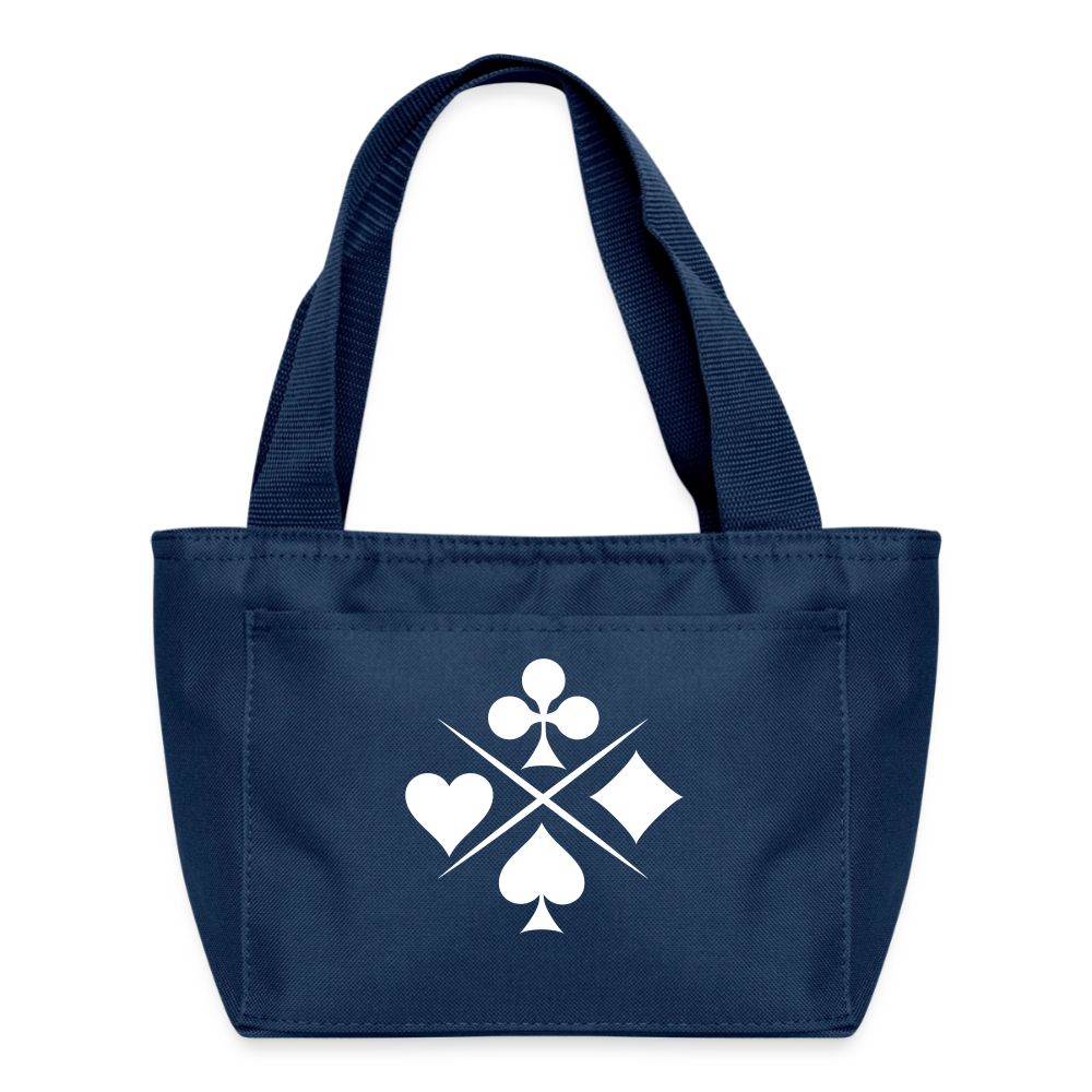 Recycled Insulated Lunch Bag - navy