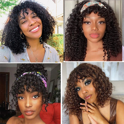 Human Hair Wigs Curly, Kinky