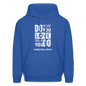 Men's Hoodie - royal blue