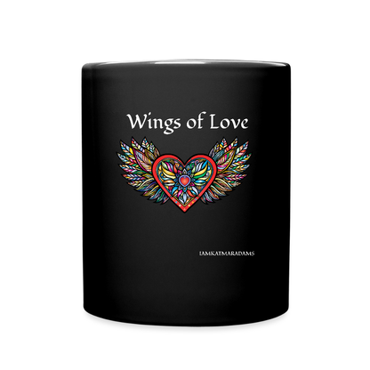 Wings of Love Full Color Mug - black