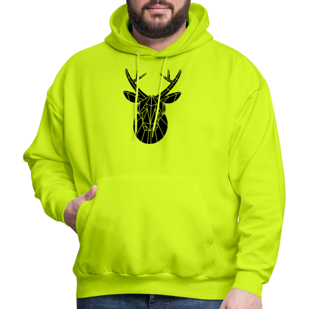 Men's Hoodie - safety green