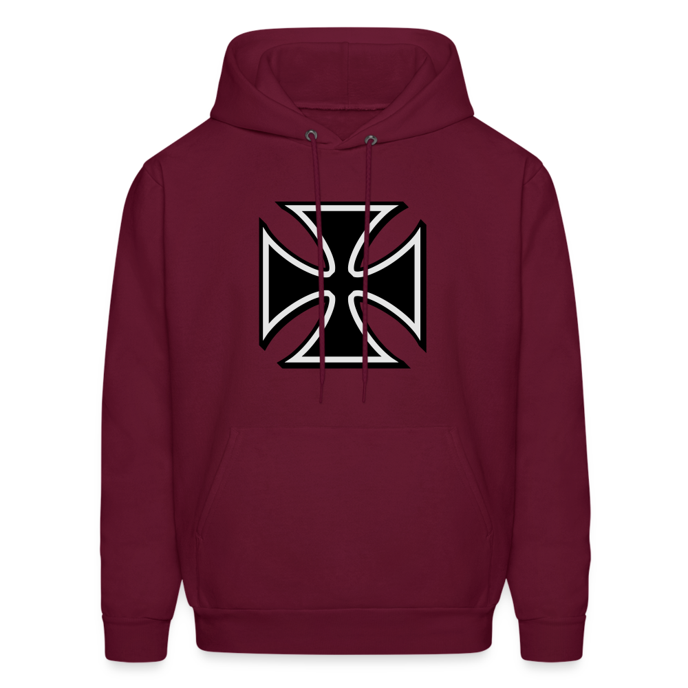 Men's Hoodie - burgundy