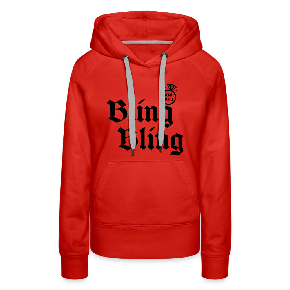 Women’s Premium Hoodie - red