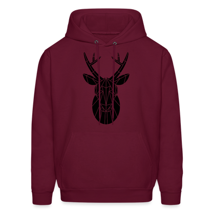 Men's Hoodie - burgundy