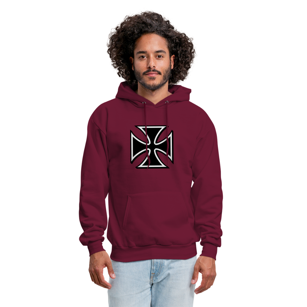 Men's Hoodie - burgundy