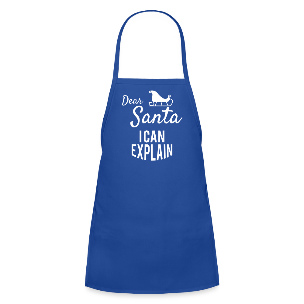 Children's  Aprons - royal blue