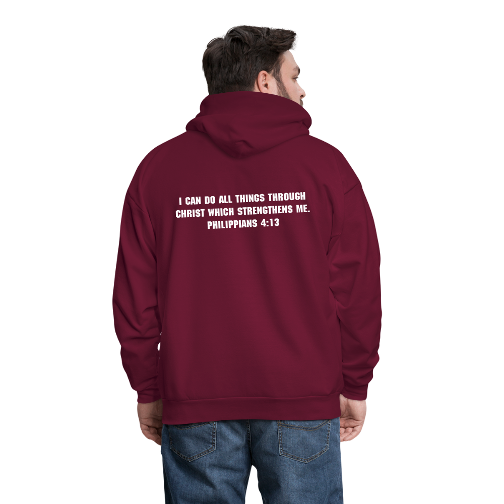 Men's Hoodie - burgundy