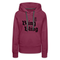 Women’s Premium Hoodie - burgundy