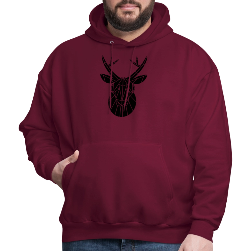 Men's Hoodie - burgundy