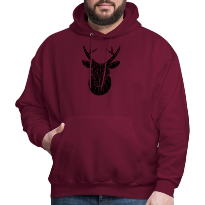 Men's Hoodie - burgundy
