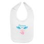 Baby Bib - white