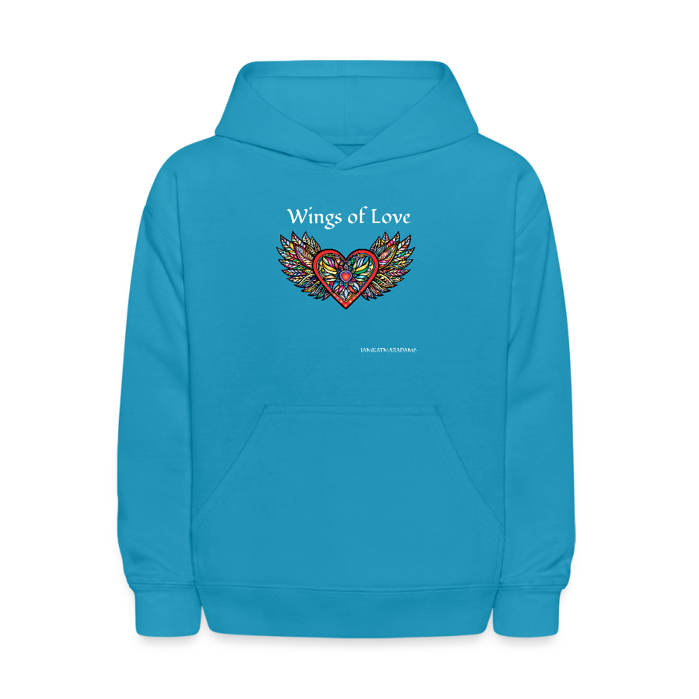 Kids' Hoodie - turquoise
