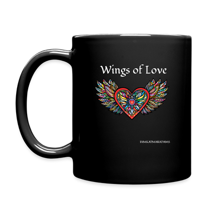 Wings of Love Full Color Mug - black