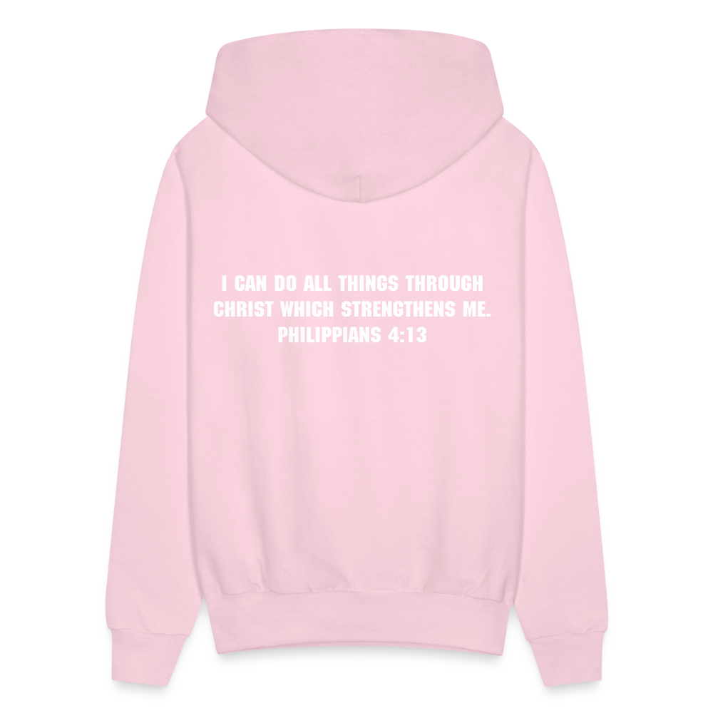 Men's Hoodie - pale pink