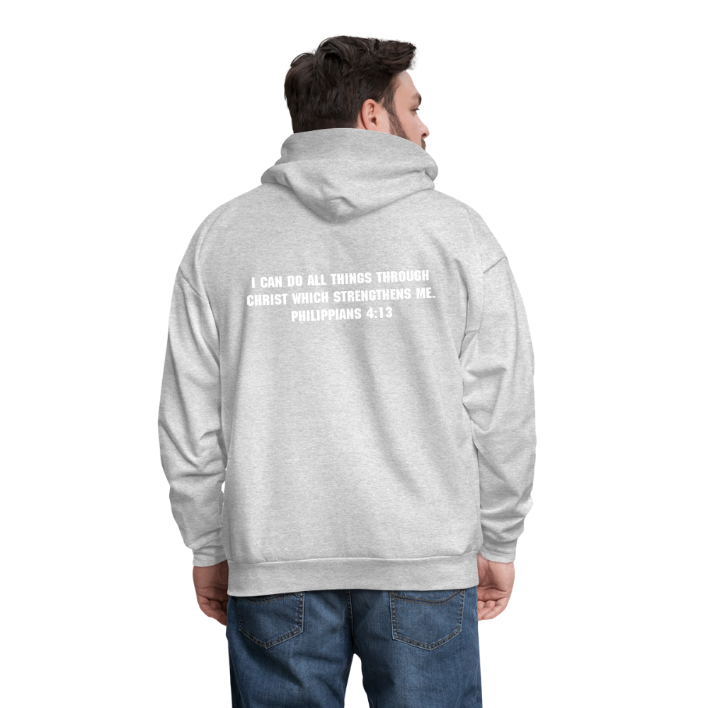 Men's Hoodie - ash 