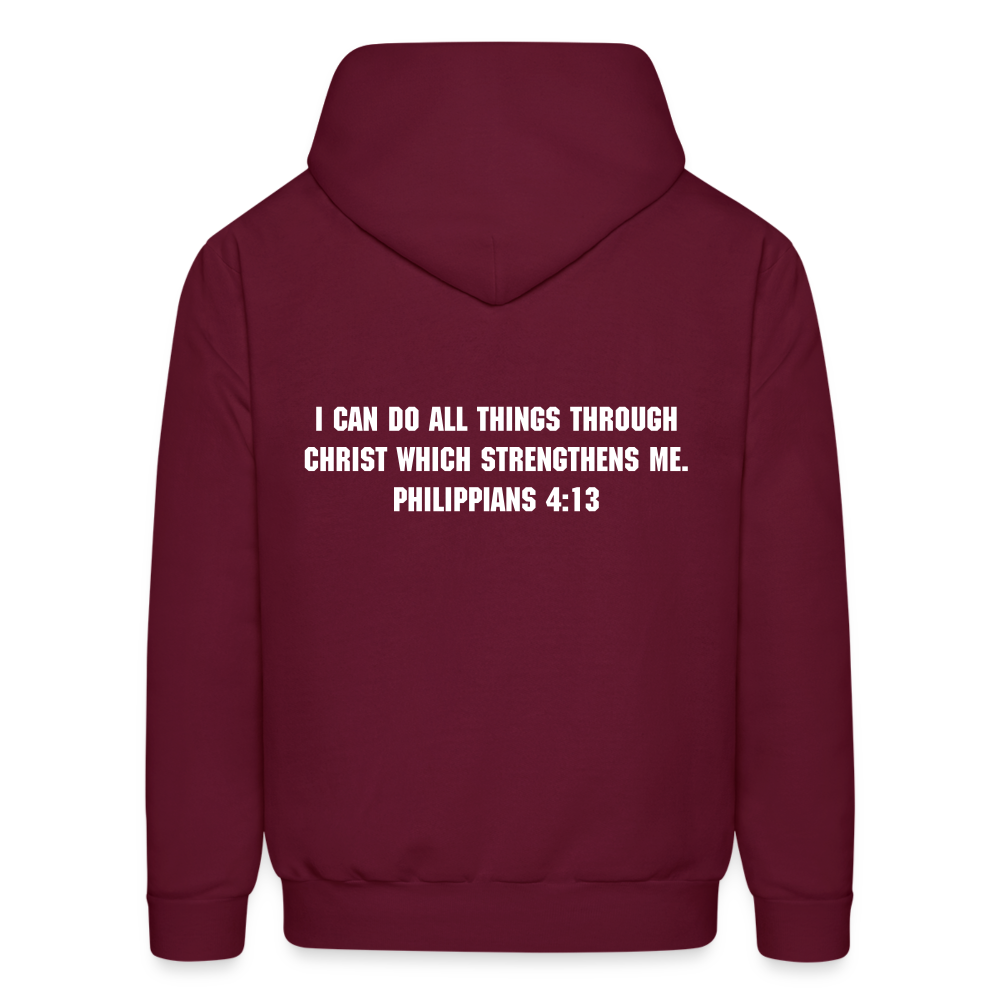 Men's Hoodie - burgundy