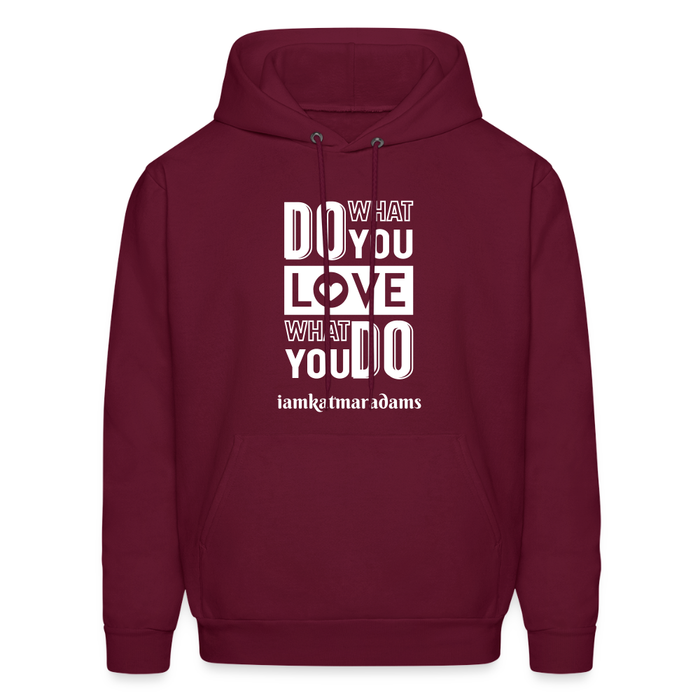 Men's Hoodie - burgundy