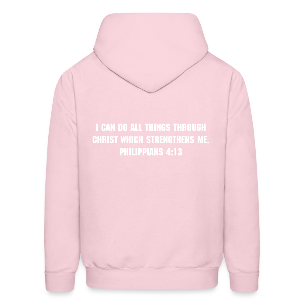 Men's Hoodie - pale pink