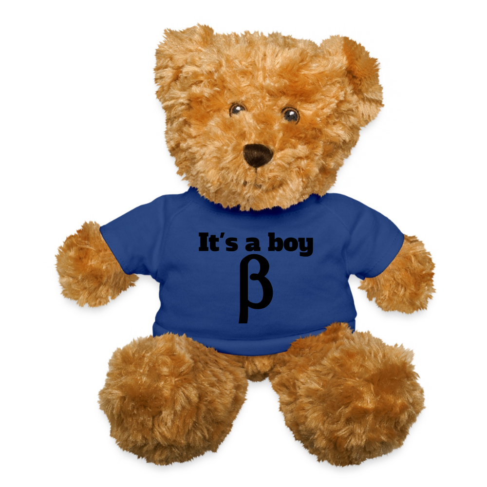 Teddy Bear - royal blue
