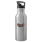 Wings of Love Water Bottle - silver