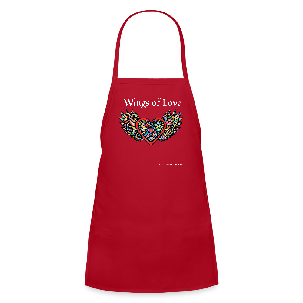 Kids' Apron - red