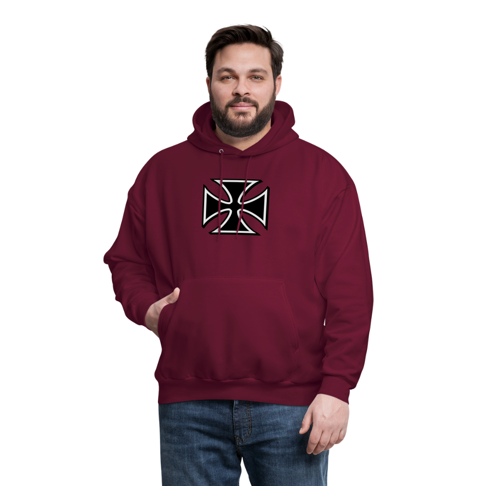 Men's Hoodie - burgundy