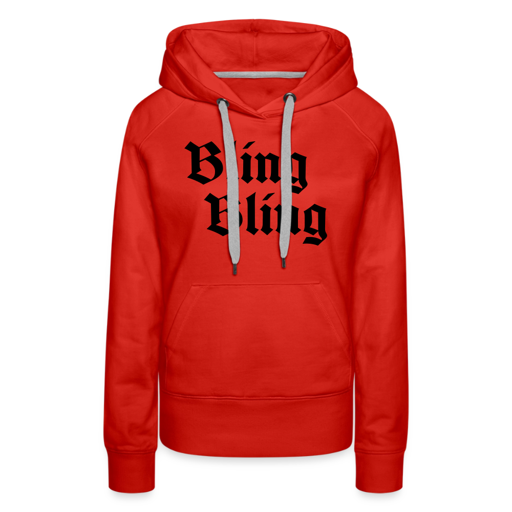 Women’s Premium Hoodie - red