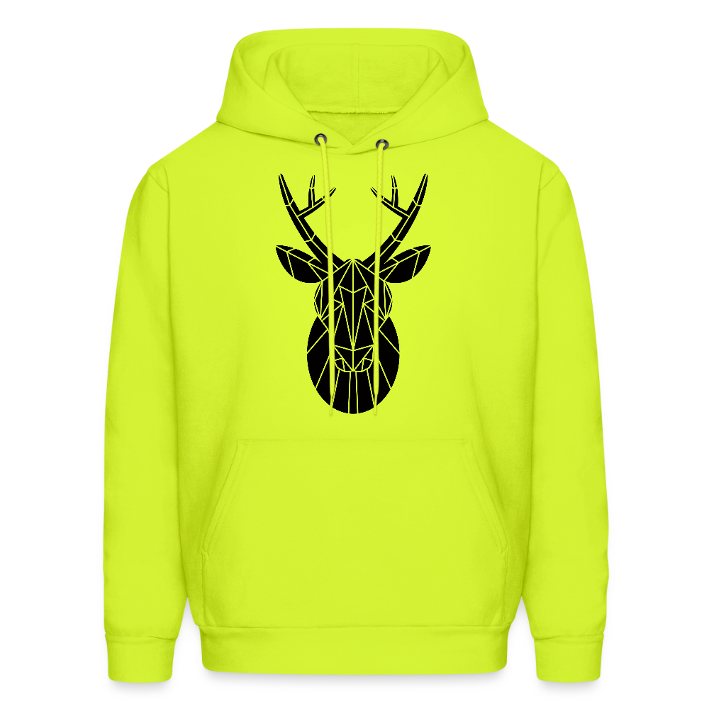 Men's Hoodie - safety green