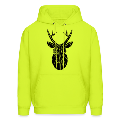 Men's Hoodie - safety green