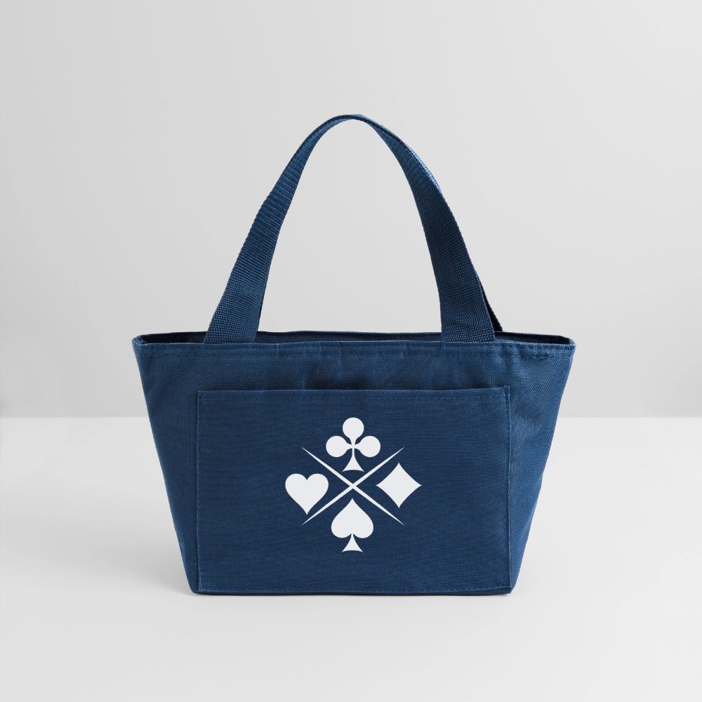 Recycled Insulated Lunch Bag - navy