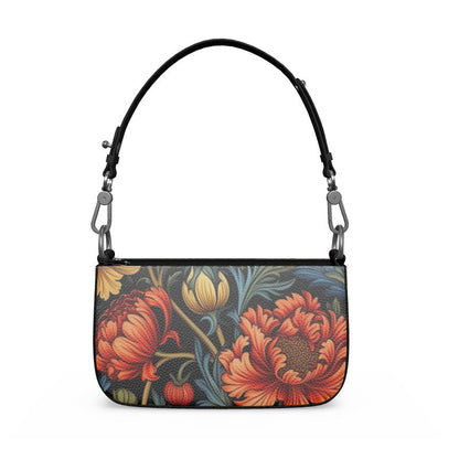 Flowers Zip Box Bag