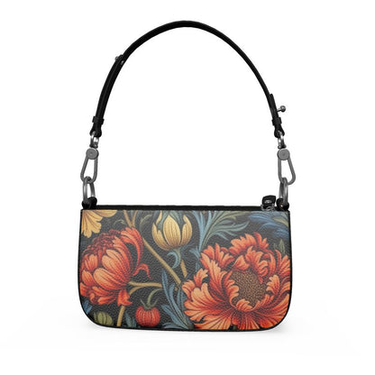 Flowers Zip Box Bag