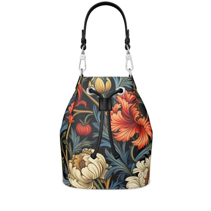 Flowers Bucket Bag