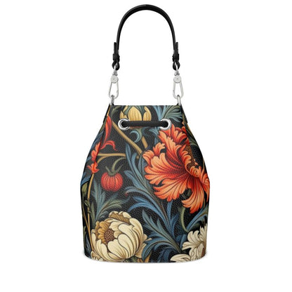 Flowers Bucket Bag