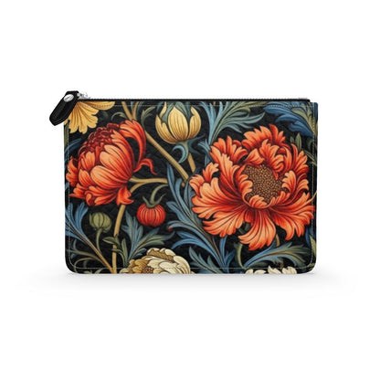 Flowers Leather  Pouch