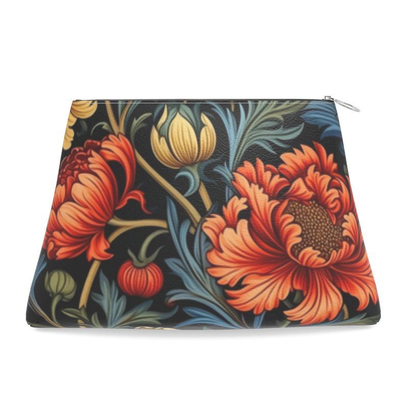 Flowers Clutch Purse