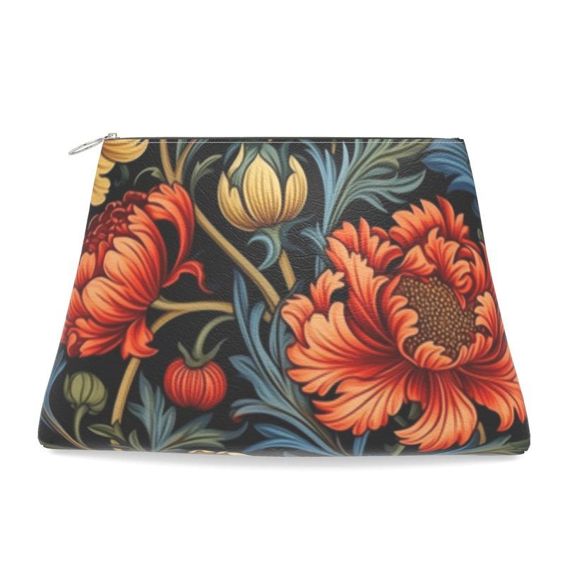 Flowers Clutch Purse