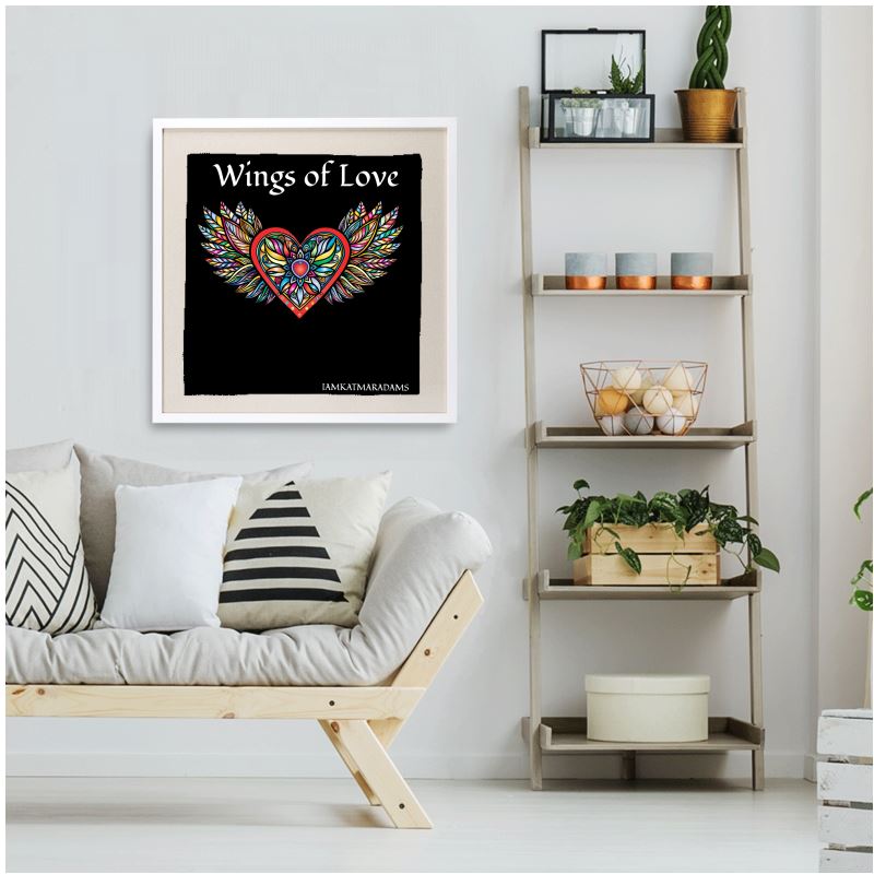 Framed Silk Scarf