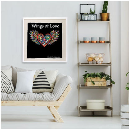 Framed Silk Scarf