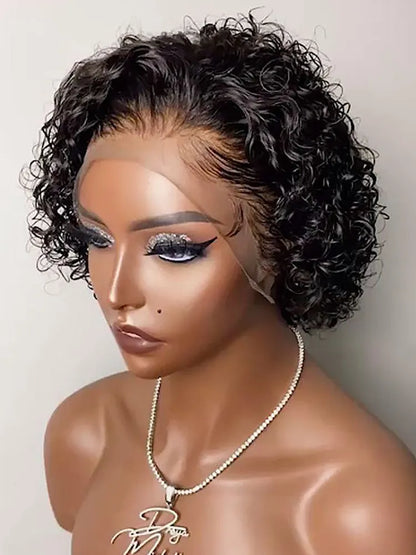 Human Hair Wigs Pixie Cut