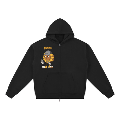 Essential Fleece Zip-Through Hoodie