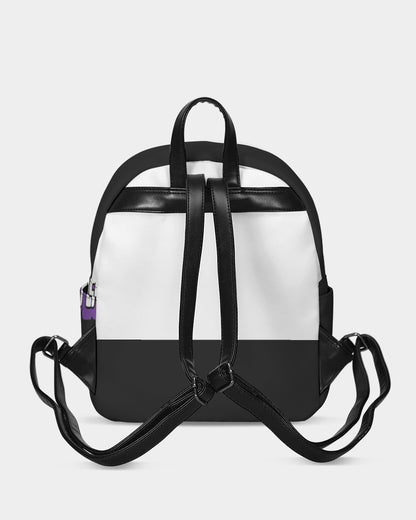 Hell No-01 Mini Canvas Backpack