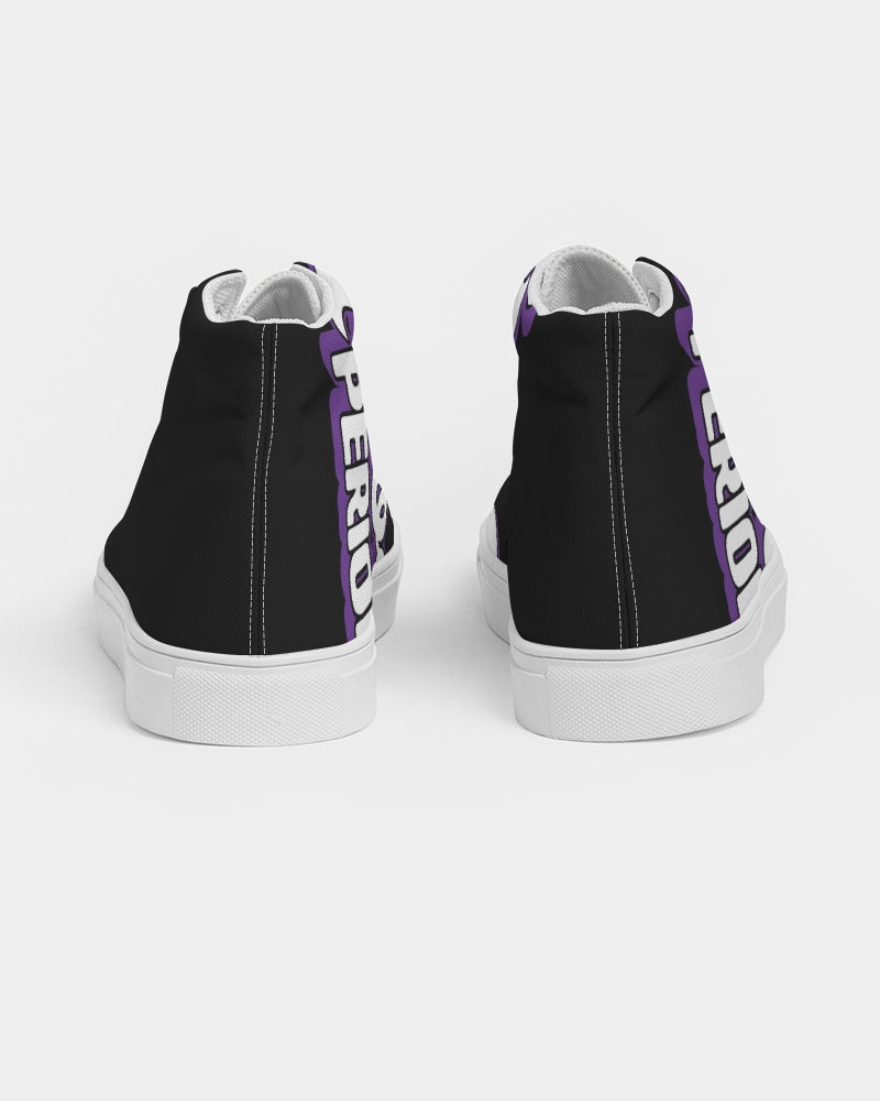 Hell No -01 Women's High-top Canvas Shoe