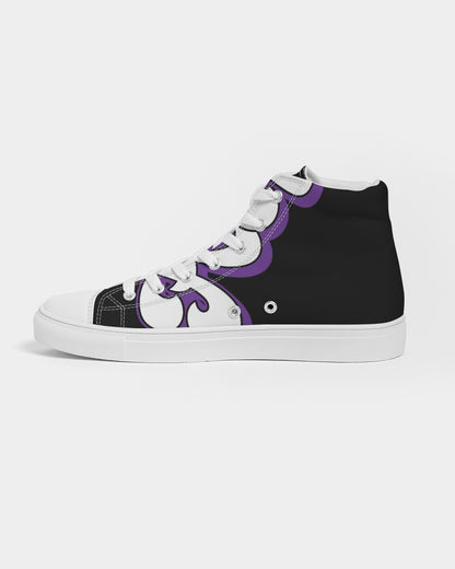 Hell No -01 Women's High-top Canvas Shoe