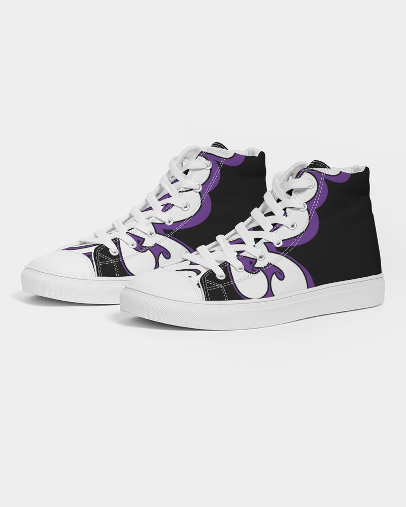 Hell No -01 Women's High-top Canvas Shoe