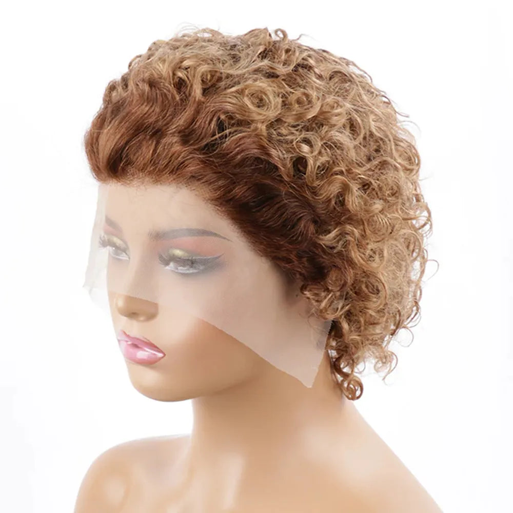 Human Hair Wigs Pixie Cut