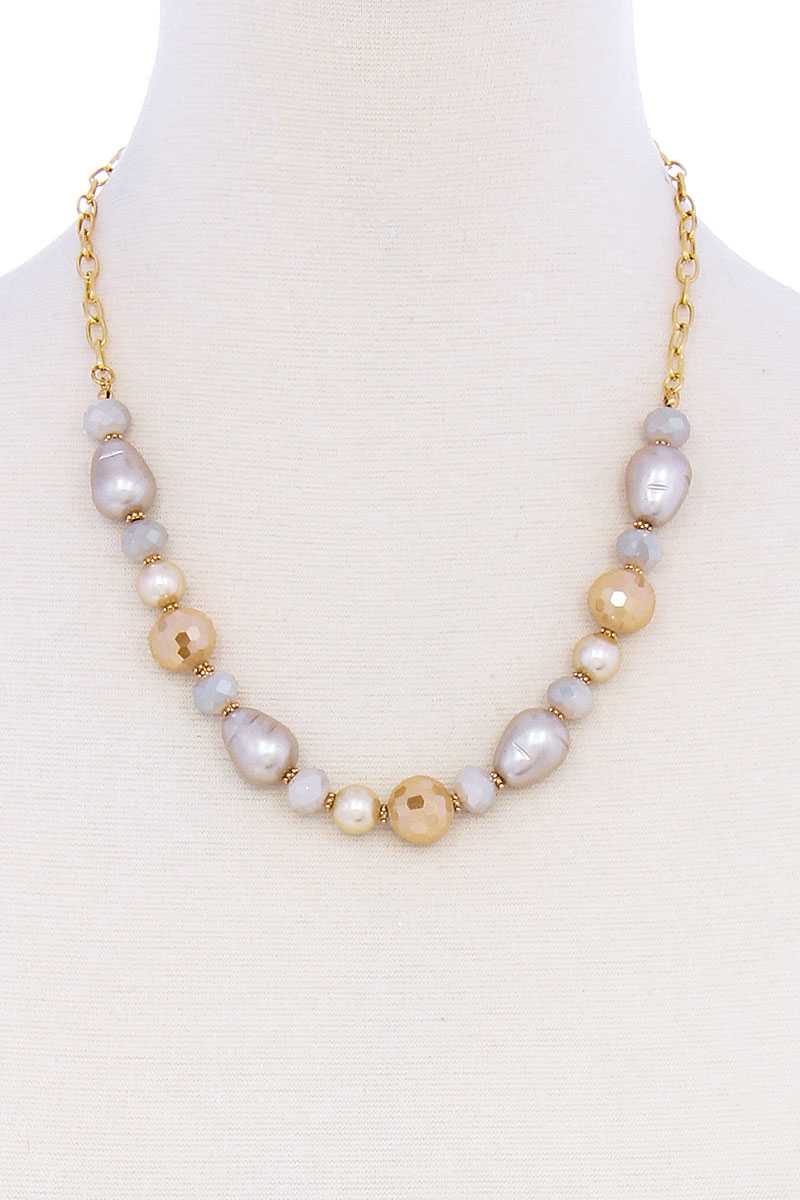 Modern Beaded Trendy Necklace