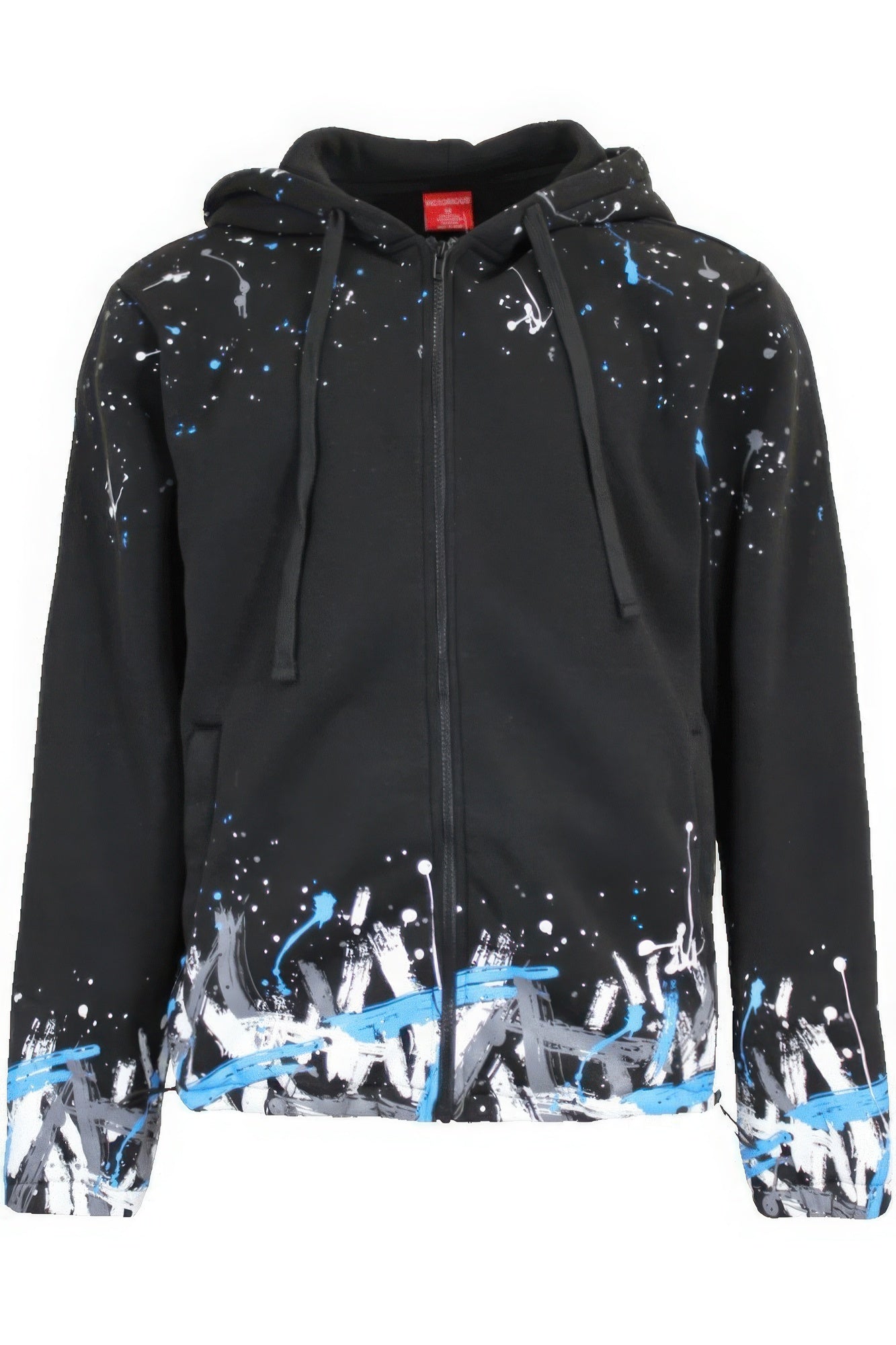 Men's Paint Splatter Fleece Set