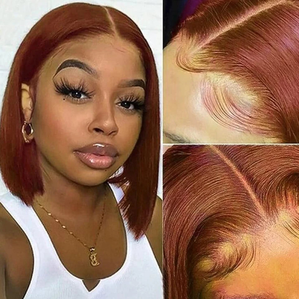 Human Hair Wigs Straight Bob