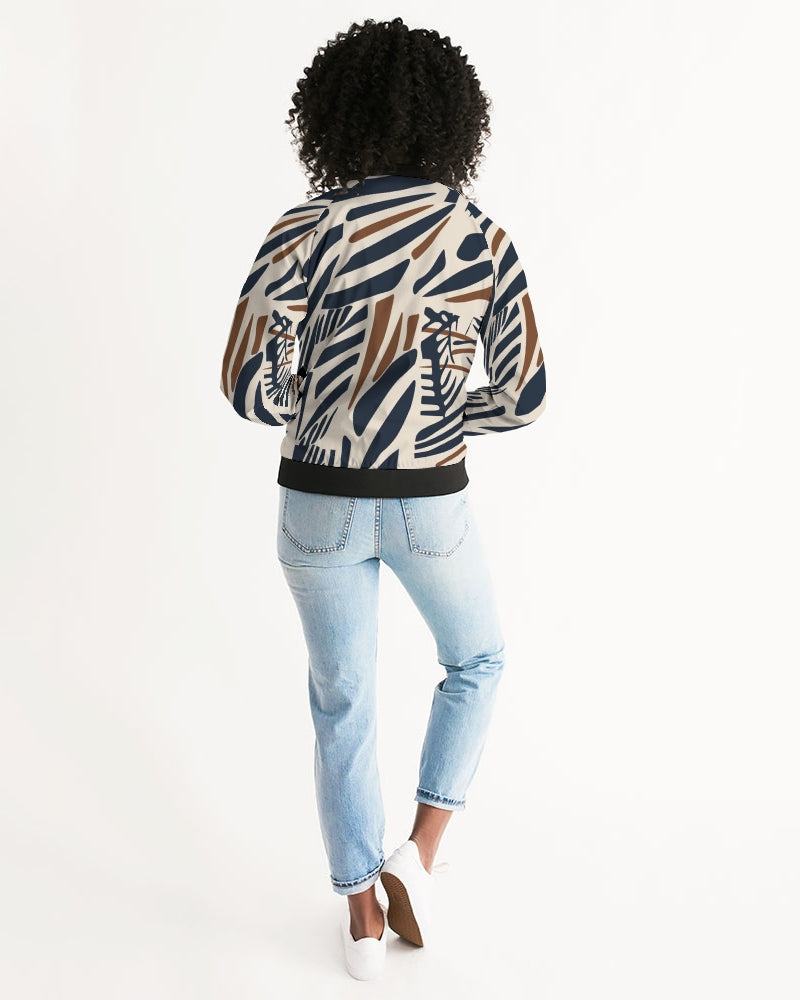 It Takes A Village Women's All-Over Print Bomber Jacket